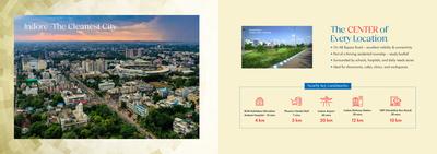 Image of 1128 Sq.ft 2 BHK Apartment / Flat for sale in Omaxe Indore City Center, Mayakhedi, Indore for Rs. 6000000