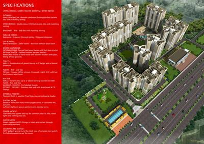 Image of 1045 Sq.ft 2 BHK Apartment / Flat for sale in SRS Royal Hills, Sector 87, Faridabad for Rs. 8000000