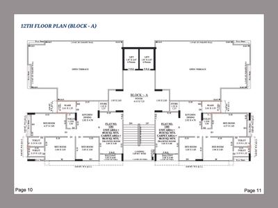 Image of 2088 Sq.ft 3 BHK Apartment / Flat for sale in Aarna Sky, Randesan, Gandhinagar for Rs. 9000000