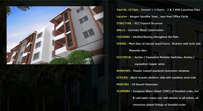 Image of 1078 Sq.ft 2 BHK Apartment / Flat for sale in DS Star Nest, Kengeri Satellite Town, Bengaluru for Rs. 6990000