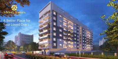 Image of 1088 Sq.ft 2 BHK Apartment / Flat for sale in Saikrushna Midori Tower, Mamurdi, Pune for Rs. 10800000