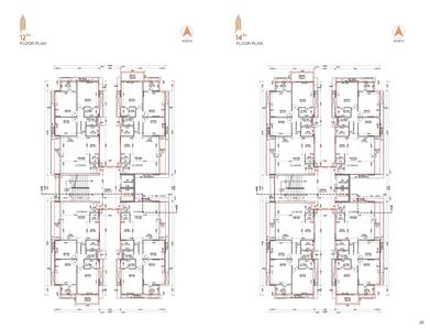 Image of 2115 Sq.ft 3 BHK Apartment / Flat for sale in Sahaj Panoramic, Pal Gam, Surat for Rs. 9623250