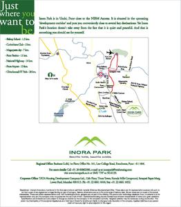 Image of 1409 Sq.ft 3 BHK Apartment / Flat for sale in Tata Inora Park, Handewadi, Pune for Rs. 7900000