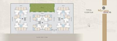 Image of 624 Sq.ft 2 BHK Apartment / Flat for sale in Vega Shyam One15, Vastral, Ahmedabad for Rs. 5400000