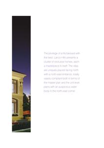 Lanco Hills Hanging Gardens Villas Brochure 9