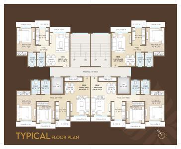 Image of 649 Sq.ft 1 BHK Apartment / Flat for sale in Siddhivinayak Unique Estate Type C Wing D, Mira Road East, Mira Bhayandar for Rs. 7125000