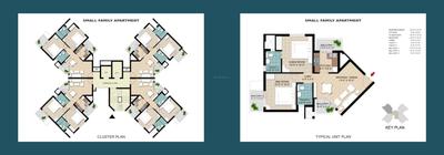 Image of 1400 Sq.ft 2 BHK Apartment / Flat for sale in Ramprastha AWHO, Sector 95, Gurgaon for Rs. 13000000