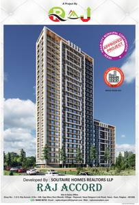 Image of 545 Sq.ft 1 BHK Apartment / Flat for sale in Raj Accord Wing A, Tivri, Vasai for Rs. 2807000