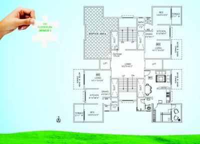 Raskar Green Square Wing C D E Brochure 14