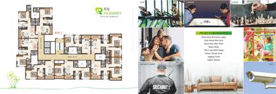 Image of 1010 Sq.ft 2 BHK Apartment / Flat for sale in Yuvi Raj Residency, Ambernath East, Ambernath for Rs. 3300000