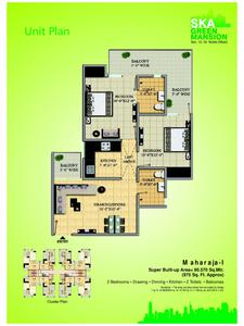Image of 150 Sq.ft Residential Plot / Land for sale in SKA Green Mansion, Noida Extension, Greater Noida for Rs. 200000