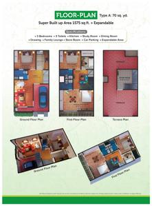 Image of 1950 Sq.ft 3 BHK Villa for sale in Greno Green Residency, Noida Extension, Greater Noida for Rs. 10205000