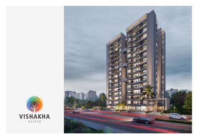 Image of 1872 Sq.ft 3 BHK Apartment / Flat for sale in Shri Brahmani Vishakha Olivia, Chandkheda, Ahmedabad for Rs. 8500000