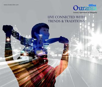 Image of 1490 Sq.ft 3 BHK Apartment / Flat for sale in Olive Ourania, Edappally, Kochi for Rs. 12500000