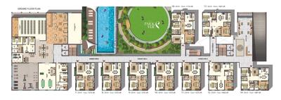 Image of 1035 Sq.ft 2 BHK Apartment / Flat for sale in SK Park Vue, Nidamanuru, Vijayawada for Rs. 7900000