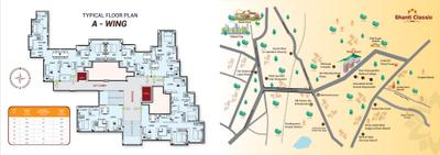 Image of 750 Sq.ft 1 BHK Apartment / Flat for sale in Rachna And Crystal Shanti Classic, Virar East, Virar for Rs. 3800000