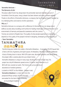 Tanmathra Meadows Brochure 2