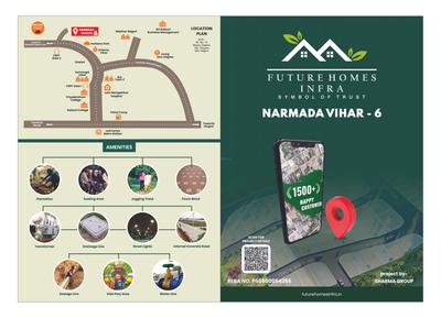 Image of 1200 Sq.ft 2 BHK Apartment / Flat for sale in Future Homes Narmada Vihar, Wanadongri, Nagpur for Rs. 3800000