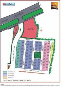 Image of 900 Sq.ft 2 BHK Apartment / Flat for sale in Omaxe City, Ganpati Nagar, Jaipur for Rs. 2000000