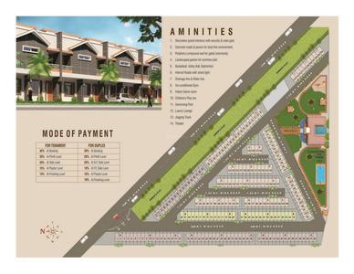 Image of 872 Sq.ft 3 BHK Independent House for sale in Hiya Golden Valley, Waghodia Road, Vadodara for Rs. 4500000