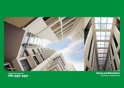 Image of 1650 Sq.ft 3 BHK Apartment / Flat for sale in Gopalan Residency, Kempapura Agrahara, Bengaluru for Rs. 17000000
