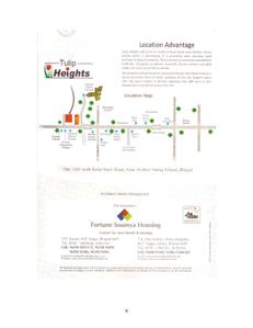 Image of 633 Sq.ft 2 BHK Apartment / Flat for sale in Soumya Tulip Heights, Kolar Road, Bhopal for Rs. 1400000