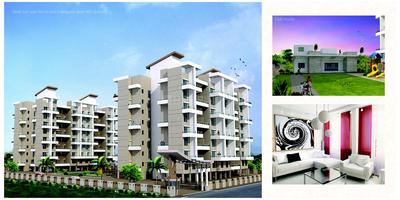 Image of 1000 Sq.ft 2 BHK Apartment / Flat for sale in Bhojwani Samruddhi Park, Pimple Saudagar, Pune for Rs. 9700000