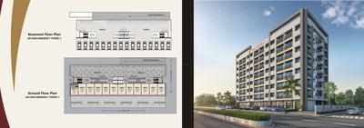 Image of 750 Sq.ft 1 BHK Apartment / Flat for sale in Sai Ram Residency A Tower, Udhna, Surat for Rs. 2400000