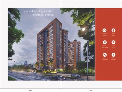Image of 2070 Sq.ft 3 BHK Apartment / Flat for sale in Rudra Keshav Skyline, Chandkheda, Ahmedabad for Rs. 9800000