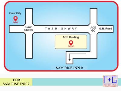 Image of 1450 Sq.ft 3 BHK Apartment / Flat for sale in Sam Rise INN 2, Noida Extension, Greater Noida for Rs. 6200000
