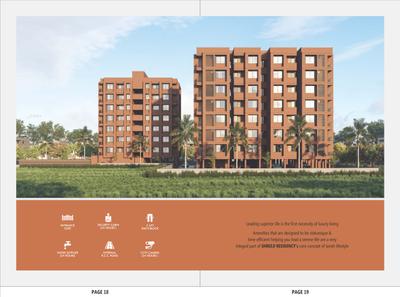 Image of 1080 Sq.ft 2 BHK Apartment / Flat for sale in Shree Shreeji Residency, Chandlodia, Ahmedabad for Rs. 5000000