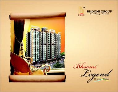 Image of 750 Sq.ft 1 BHK Apartment / Flat for sale in Bhoomi Legend, Kandivali East, Mumbai for Rs. 9000000