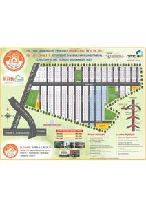 Image of 135 Sq.ft Residential Plot / Land for sale in Iconic RRR County, Shadnagar, Ranga Reddy for Rs. 2750000