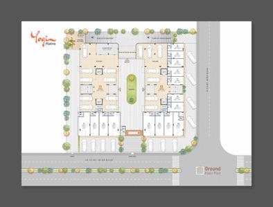 Image of 1629 Sq.ft 3 BHK Apartment / Flat for sale in Yogi Platina, Sargasan, Gandhinagar for Rs. 8000000