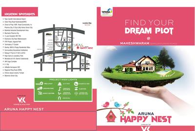 Image of 150 Sq.ft Residential Plot / Land for sale in Aruna Happy Nest, Maheshwaram, Hyderabad for Rs. 3200000
