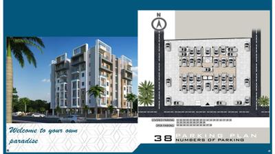 Image of 1215 Sq.ft 3 BHK Apartment / Flat for sale in ABM Tilottoma Apartment, Lokhra, Guwahati for Rs. 6200000