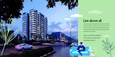 Image of 987 Sq.ft 2 BHK Apartment / Flat for sale in N B Bhalchandra Akashvan, Punawale, Pune for Rs. 7120000