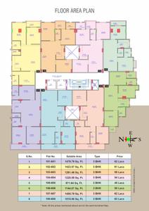 Image of 1380 Sq.ft 3 BHK Apartment / Flat for sale in Shivam Grand, Jagatpura, Jaipur for Rs. 5000000
