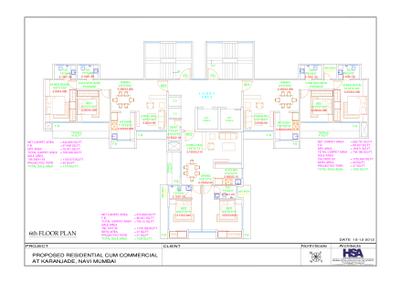 Image of 1287 Sq.ft 2 BHK Apartment / Flat for sale in New Homes Aum Shree, Karanjade, Navi Mumbai for Rs. 10000000