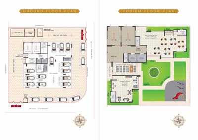 Image of 1320 Sq.ft 2 BHK Apartment / Flat for sale in Hi Tech Luxus Tower, Kharghar, Navi Mumbai for Rs. 17500000