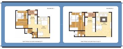 Image of 580 Sq.ft 1 BHK Apartment / Flat for sale in Vidhi Gaurav Discovery, Malad West, Mumbai for Rs. 6900000