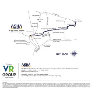 Image of 900 Sq.ft 2 BHK Apartment / Flat for sale in VR Asha Enclave, Bhayli, Vadodara for Rs. 3425000