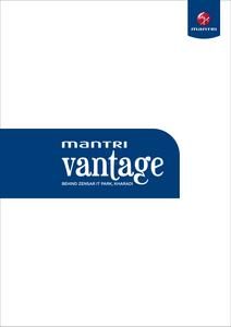 Mantri Vantage Brochure 1