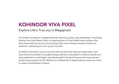 Kohinoor Viva Pixel Brochure 3
