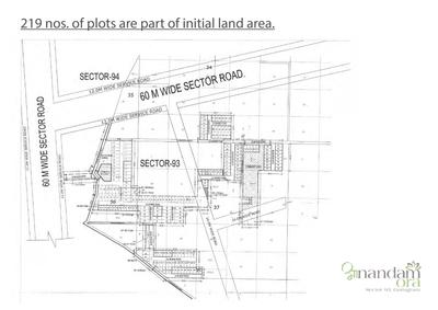 Image of 1350 Sq.ft Residential Plot / Land for sale in Orris Anandam Ora, Sector 93, Gurgaon for Rs. 32250000