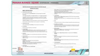 Pranava The Business Square Brochure 12