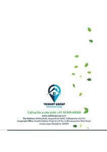 Image of 1200 Sq.ft Residential Plot / Land for sale in Vaibhav Greens Phase I, Mallenahalli, Sidlaghatta, Chikballapur District for Rs. 1080000