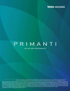 TATA Primanti Villa Brochure 60