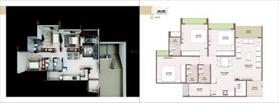 Image of 1683 Sq.ft 3 BHK Apartment / Flat for sale in Aditya Prime , Vaishno Devi Circle, Ahmedabad for Rs. 7100000