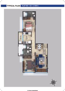 Image of 1200 Sq.ft 3 BHK Apartment / Flat for sale in Maverick Om Laxmi Sadan CHS Ltd, Mulund West, Mumbai for Rs. 33500000
